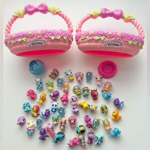 Hatchimals CollEGGtibles Flower Baskets, many figures and some BONUS pieces